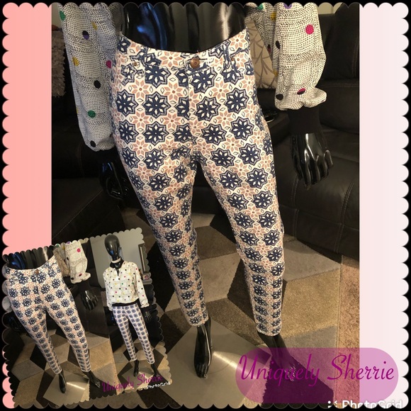 SOLD Adam Levine Print Pants - Picture 3 of 13